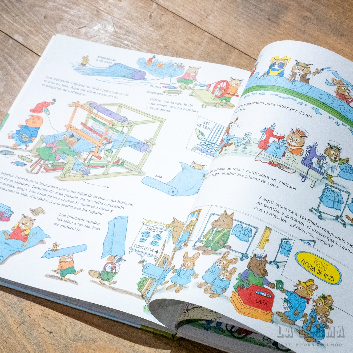 RICHARD SCARRY  Todos al trabajo – La Llama Store