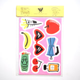 SARA MARCOS | Pack postales y pegatinas