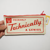 Estuche "Probably Technically a Genius"