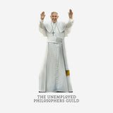 Postales de celebridades: el Papa