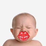 Chupete con labios
