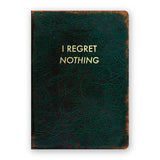 Libreta "I Regret Nothing"