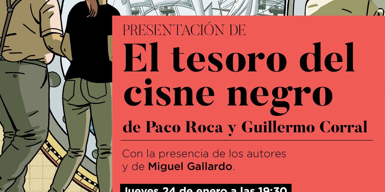 Presentación de 'El tesoro de cisne negro' de Paco Roca y Guillermo Corral