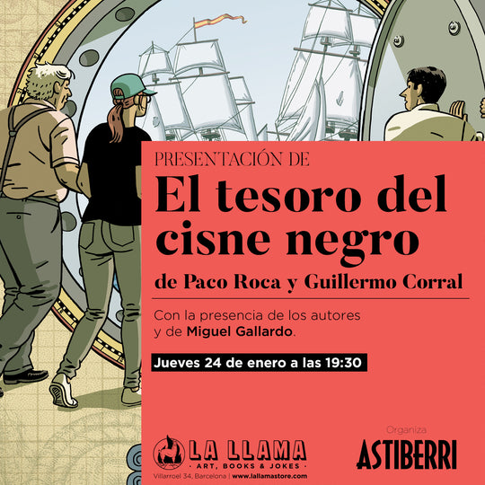 Presentación de 'El tesoro de cisne negro' de Paco Roca y Guillermo Corral