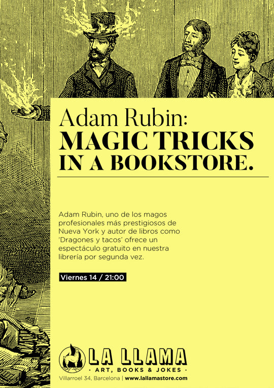 Adam Rubin: Magic tricks in a bookstore