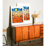 KIBLIND ATELIER | Print "Paisaje horizontal" X FLOOR VAN DET NEDEREND
