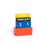 Calendario pequeño manual vintage