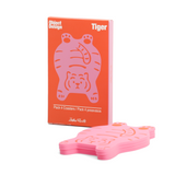 Pack 4 Posavasos de diseño Tigre Rosa