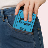 Libreta mini "Book of Excuses"