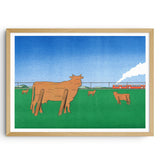 KIBLIND ATELIER | Print "Tren vacas" X SIMON BAILLY