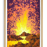 KIBLIND ATELIER | Print "Efusión volcán" X CLÉMENT VUILLIER