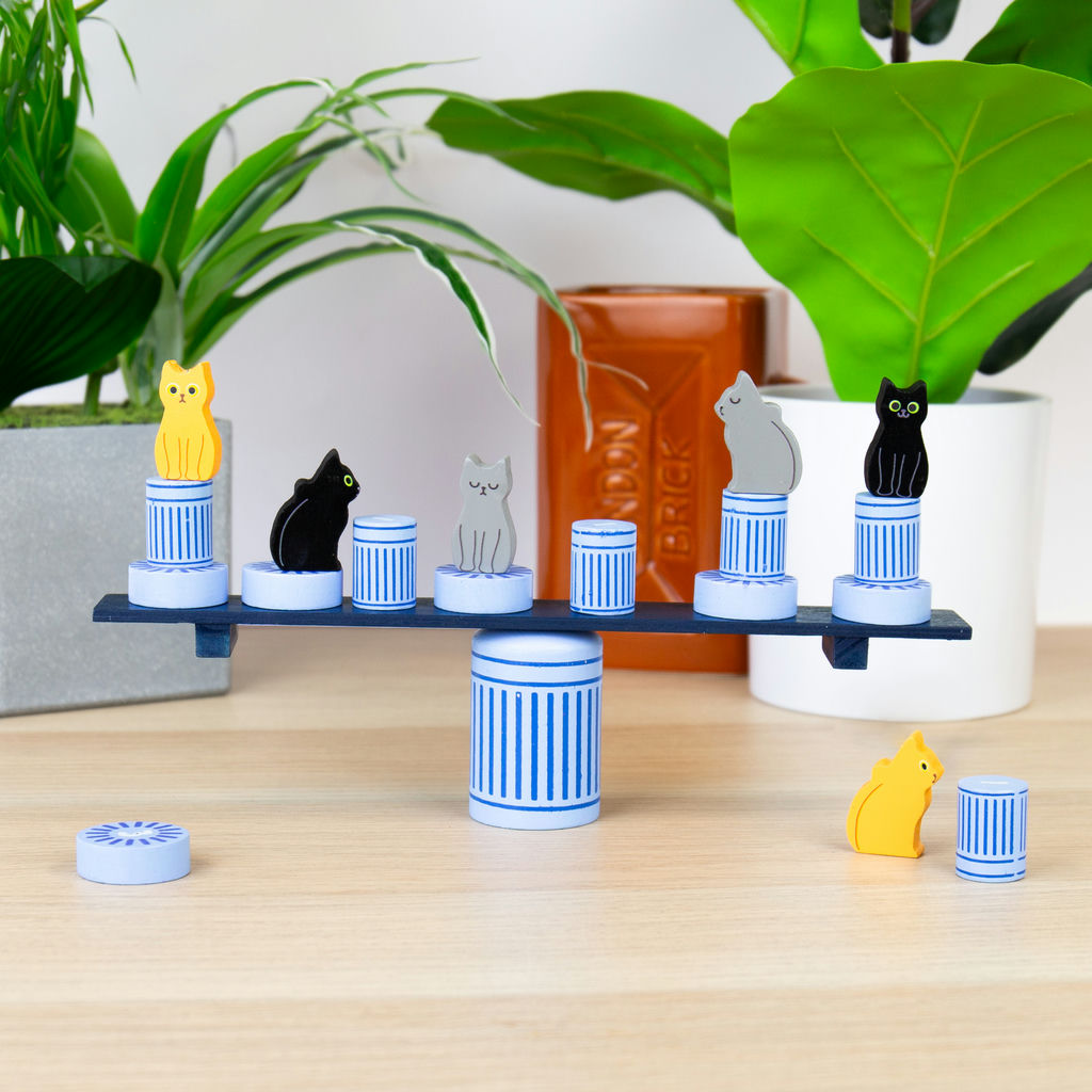 Juego de equilibrio "Alley Cats" (gatos callejeros)