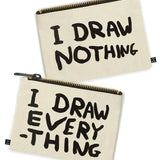 Estuche "I Draw Nothing / Everything" X DAVID SHRIGLEY