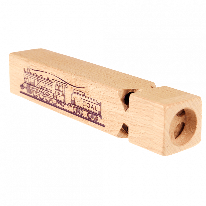 Silbato tradicional de tren