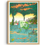 KIBLIND ATELIER | Print "Rana pintando" X LIAM COBB