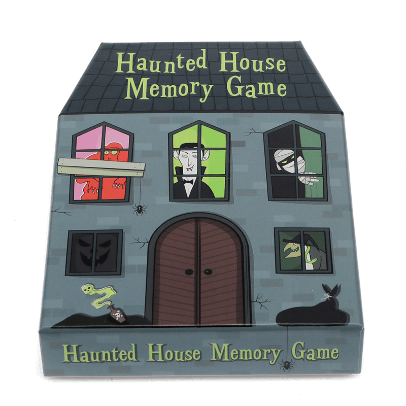Juego de memoria " La casa encantada"