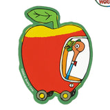 Imán "Coche manzana" X Richard Scarry