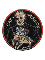 Parche "Godfather cat person" X LaBarbuda