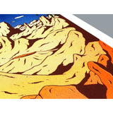 KIBLIND ATELIER | Print "Paisaje horizontal" X FLOOR VAN DET NEDEREND