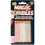 Velas mágicas (imposibles de apagar)