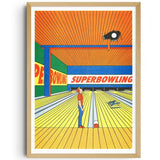 KIBLIND ATELIER | Print "Superbowling" X SIMON BAILLY