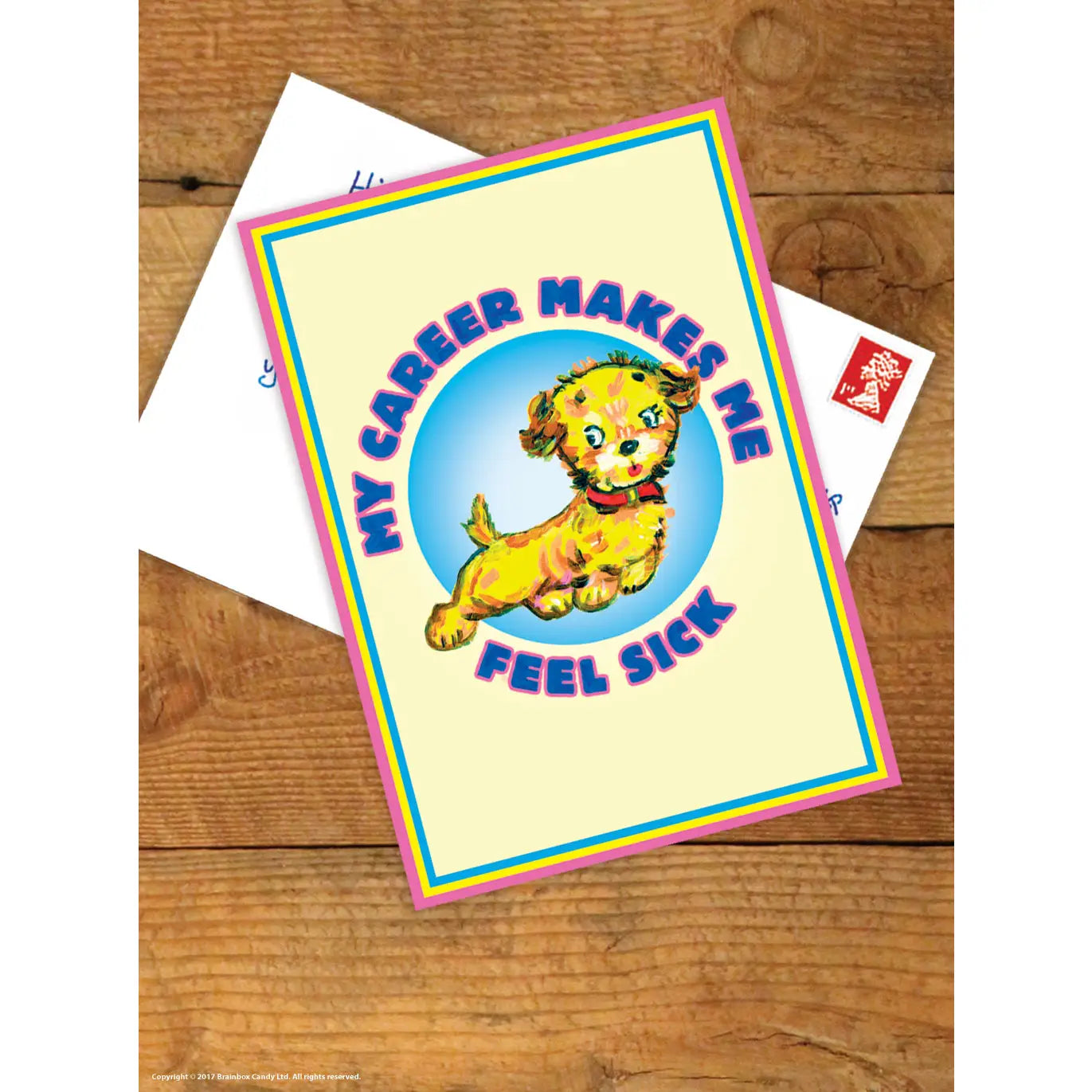 Postal "My career makes me feel sick" X MAGDA ARCHER