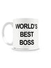 Taza "World Best Boss"