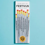 Kit 8 Lápices "Festivus" de Seinfeld