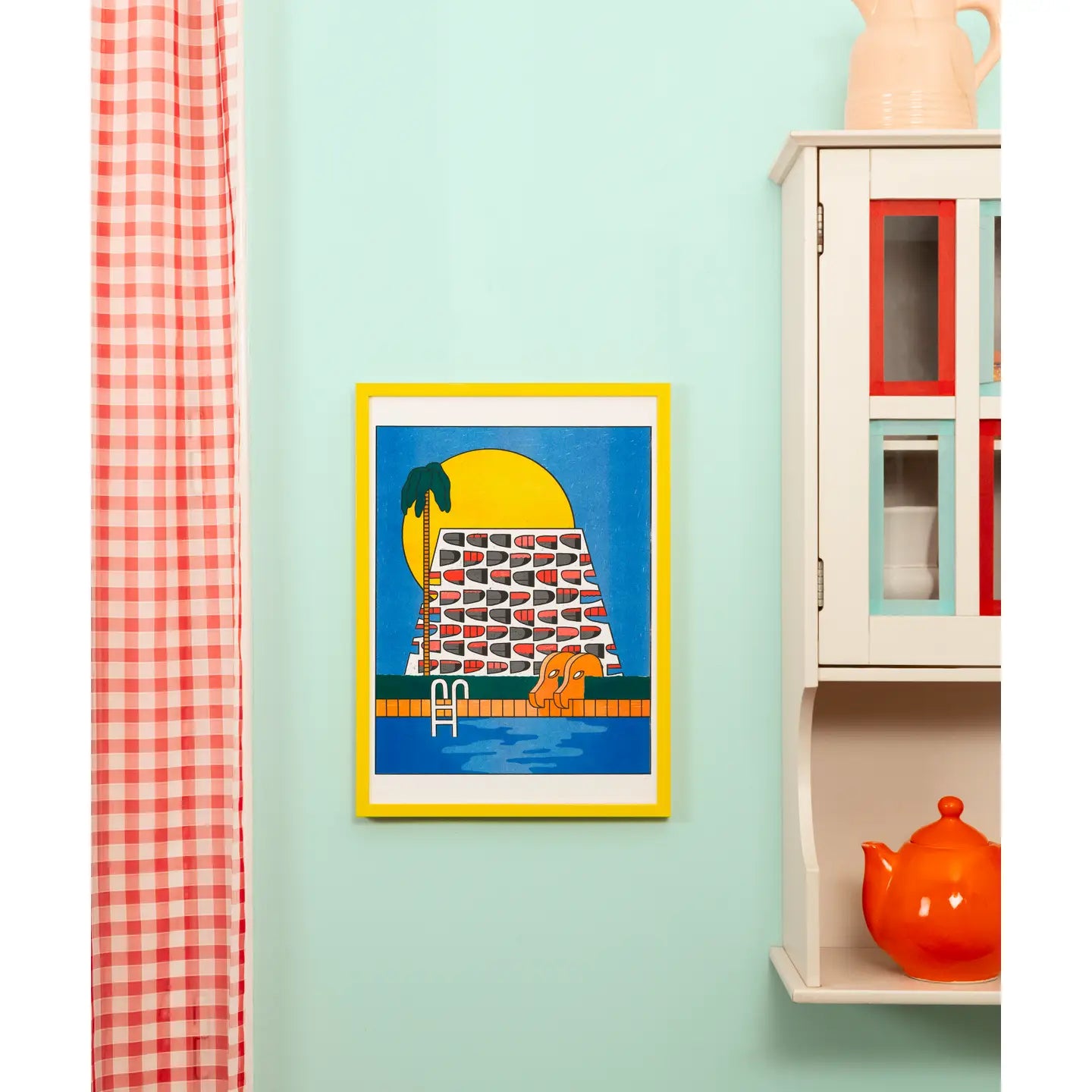 KIBLIND ATELIER | Print "Piscina La grande Motte" X MAAIKE CANNE