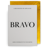 Tarjeta "Bravo"