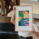 KIBLIND ATELIER | Print "Estanque nenúfares" MARÍA MEDEM