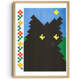 KIBLIND ATELIER | Print "Gato negro" X JOE O'DONELL