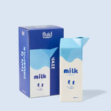 Jarrón cartón de leche