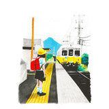 KIBLIND ATELIER | Print "Tren que va a Amanohashidate " X GOO LTD