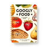 Librito de pegatinas "Googly Food" con ojitos saltones