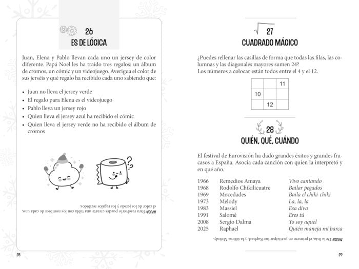 Quiz de Navidad para resolver mientras haces caca