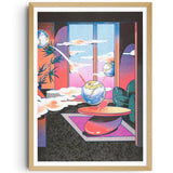KIBLIND ATELIER | Print "Habitación nublada noche" X BEYA PANICHA