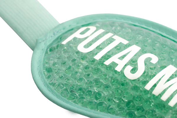 Antifaz de gel "Putas migrañas"