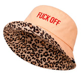 Gorro "bucket/Pescador": Fuck off
