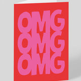 Postal "OMG" X OHH DEER