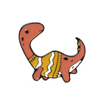 Pin de dinosaurio con jersey