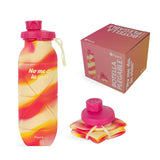 Botella plegable "No me da la vida"