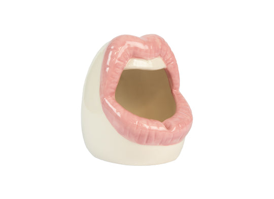 Cenicero Boca (rosa / rojo)