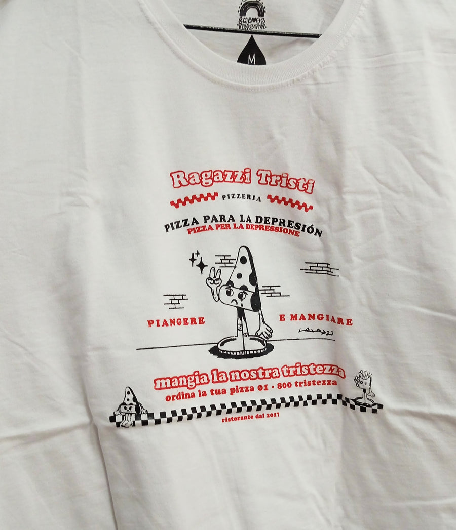 CHAVOS TRISTES | Camiseta Pizza 