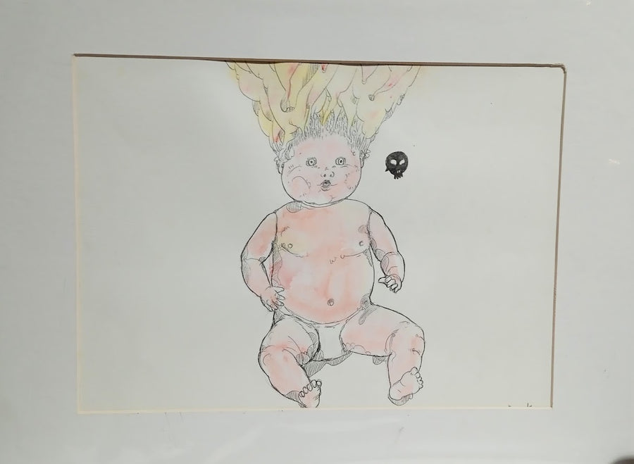 DANI BUCH | Bebé en llamas (original)