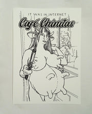 DIDAC ALCARAZ | Print "Café Chinitas: Mujer vaca"