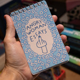 Libreta espiral "Angry Woman Essays"