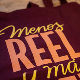 CÀMBRILS UNIVERSITY | Totebag "Menos REEL y más LEER"