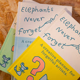 JUMBO PRESS | Libreta creativa "Elephants never forget"