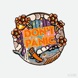 Parche "Don't panic" X LaBarbuda